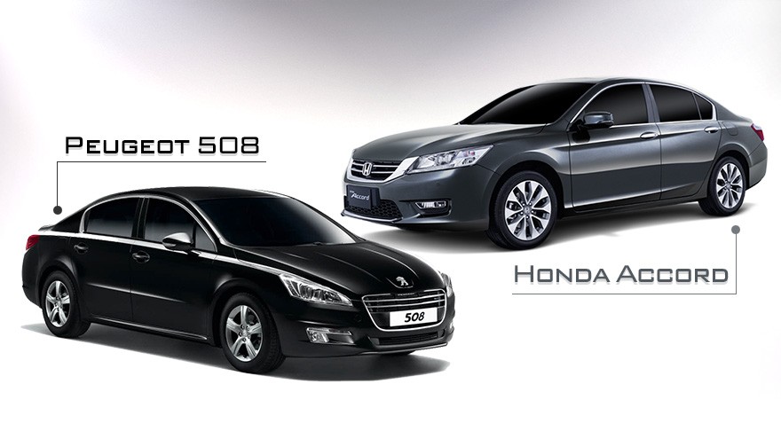 honda accord vs peugeot 508 honda accord vs peugeot 508